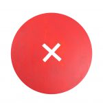 Round table, red