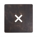 Square table, black