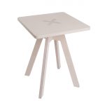 Square table, white